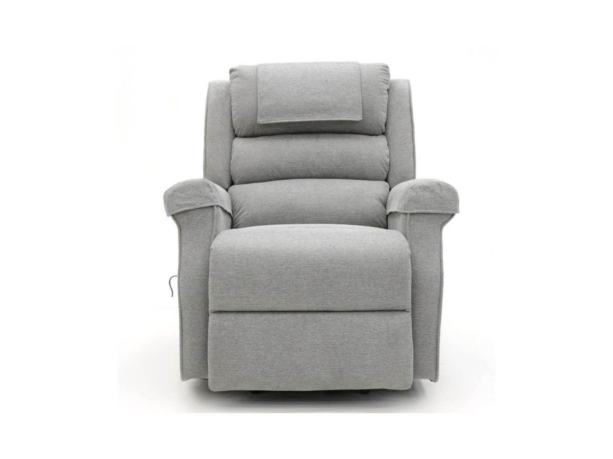 Bertha Electric Reclining Chair Grey