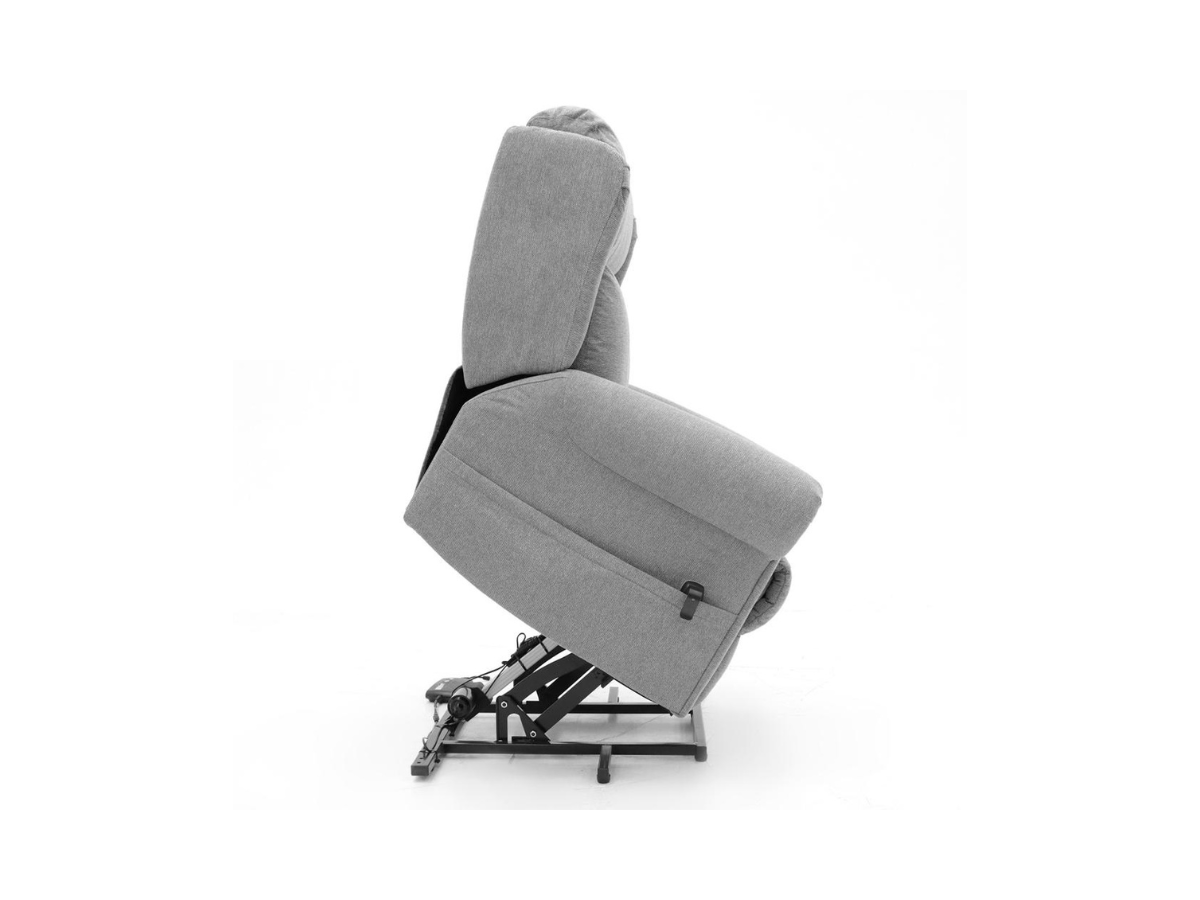 Carlton Electric Reclining Chair Grey