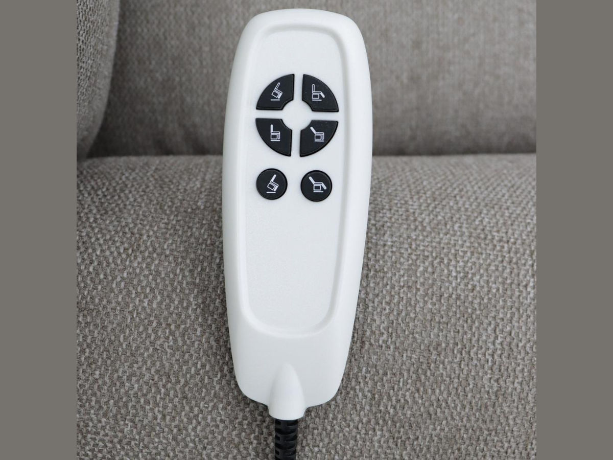 Carlton Electric Reclining Chair Stone