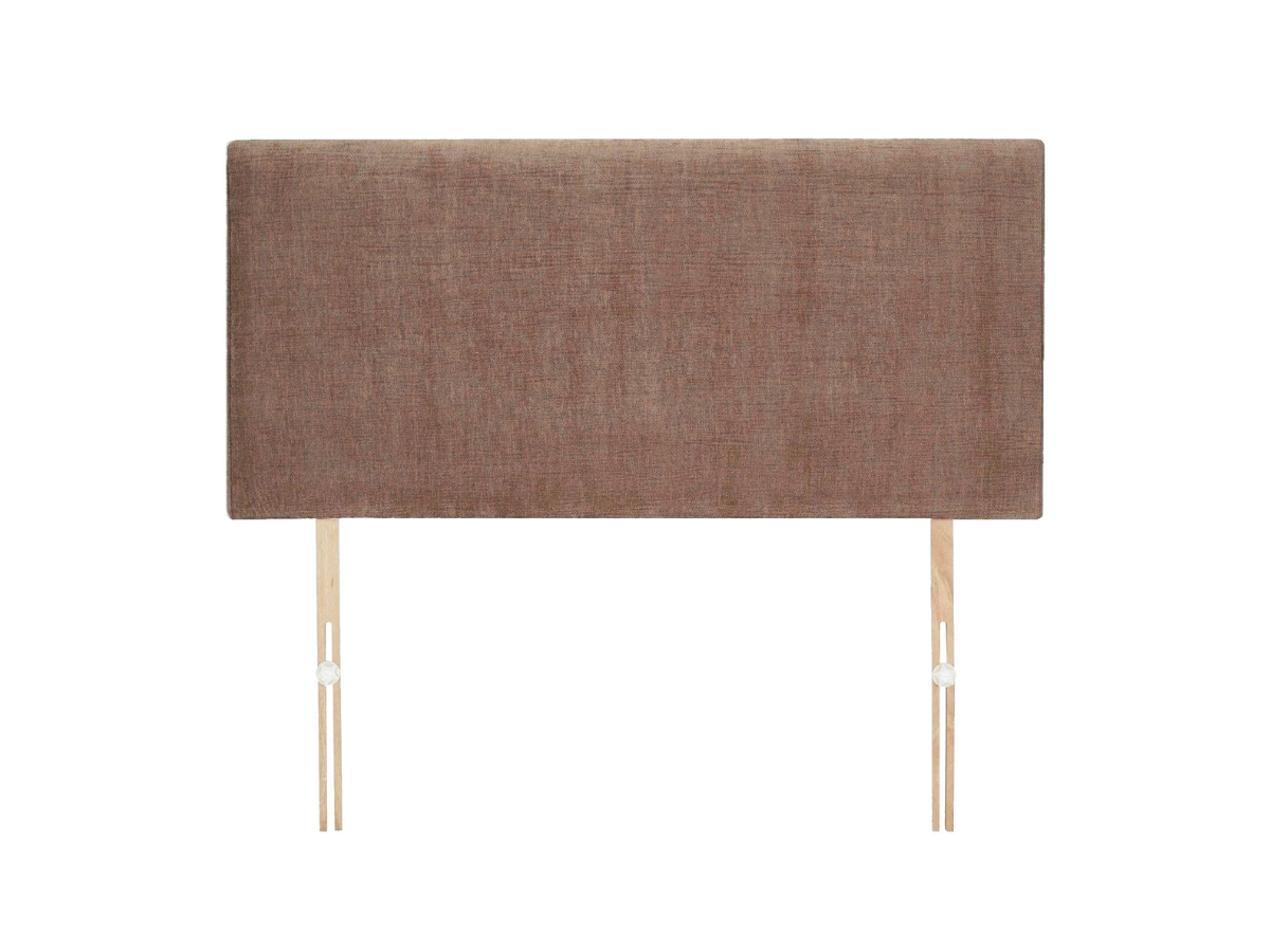 Classic Headboard Chenille Plain 20" Brown