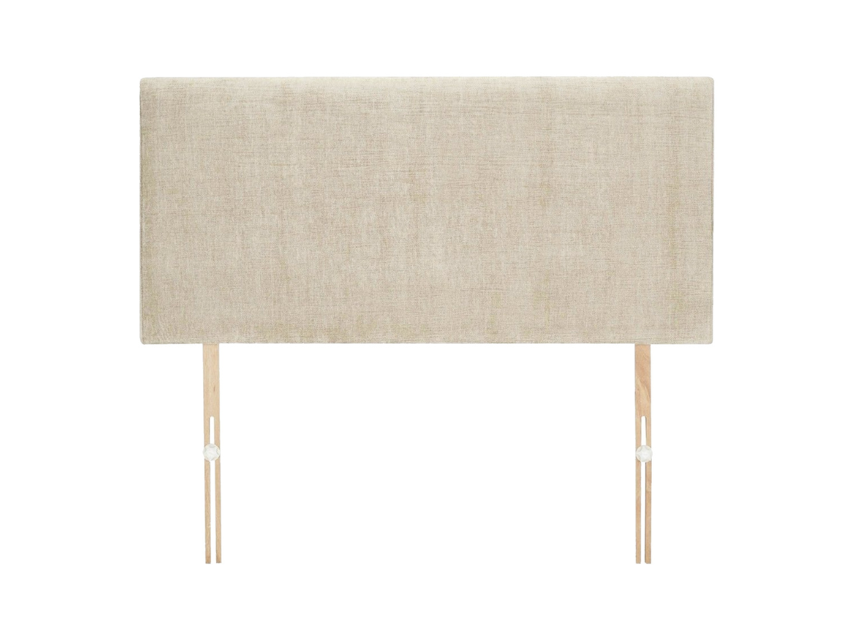Classic Headboard Chenille Plain 20" Cream