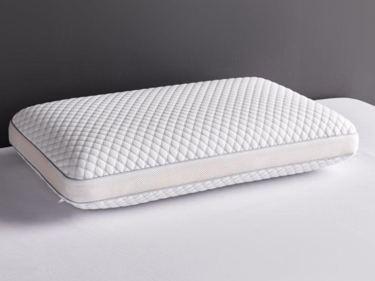 Live comfortably silver memory foam pillow outlet