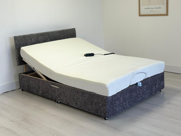Restwell Heavy Duty Electric Adjustable Bed with Memory Foam Mattress User Weight up to 25 Stone 
adjustable bed
electric beds adjustable