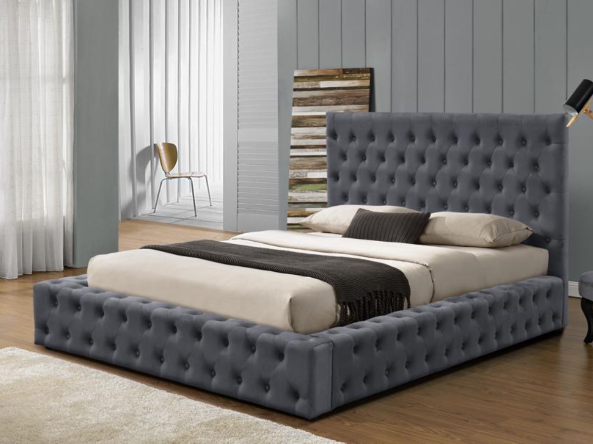 Luxury bed outlet frame king