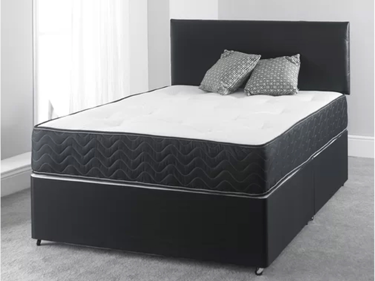 Black wire hot sale headboard