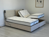 Adjustapocket Adjustable beds UK Chenille + Pocket Spring Mattress With Headboard 