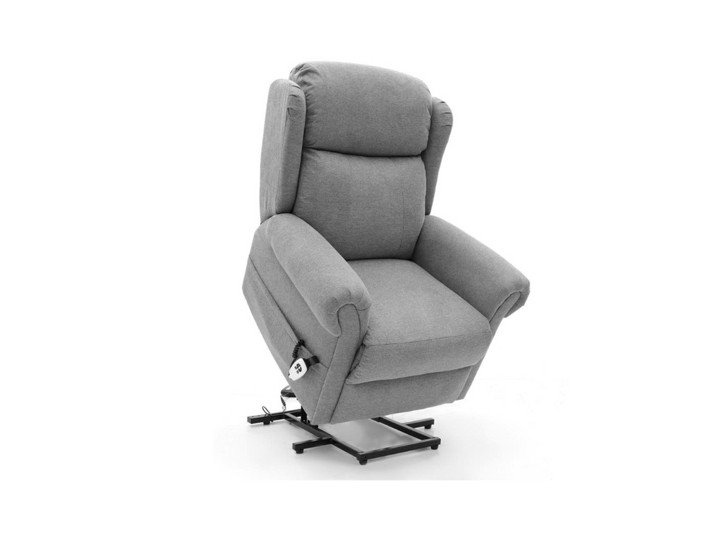 Carlton Electric Recliner Lift Chair Grey sleepkings Sleepkings