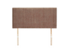 Classic Headboard Chenille Plain 20" Brown