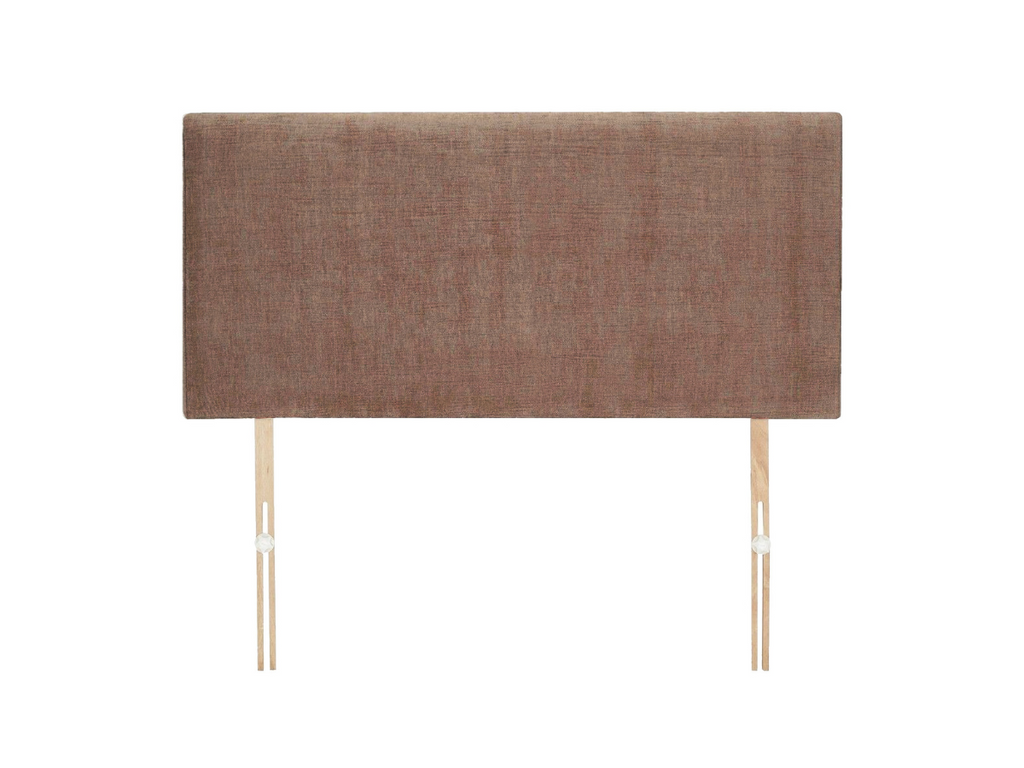 Classic Headboard Chenille Plain 20" Brown