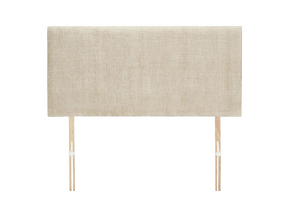 Classic Headboard Chenille Plain 20" Cream