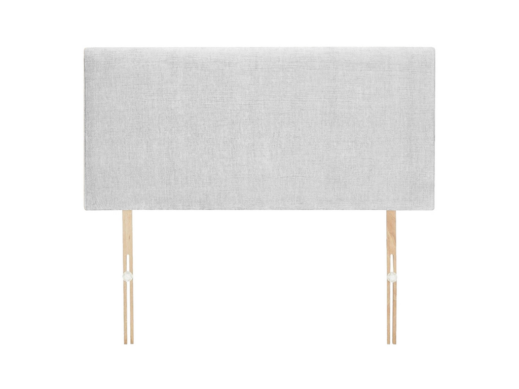 Classic Headboard Chenille Plain 20" Steel Grey