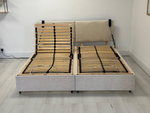 Dual Adjustable bed frame with wooden slats, dual electric motors.
best electric adjustable beds uk
adjustable beds electric beds

