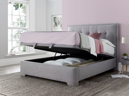 Falstone Ottoman Storage Bed with Headboard