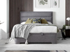 Kaydian Kirkby Ottoman Bed with Storage and Headboard Pendle Slate