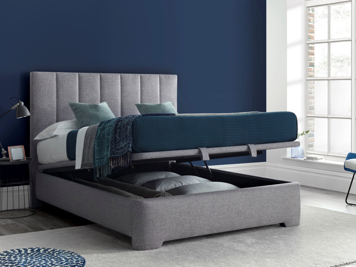 Medburn Ottoman Storage Bed with Headboard