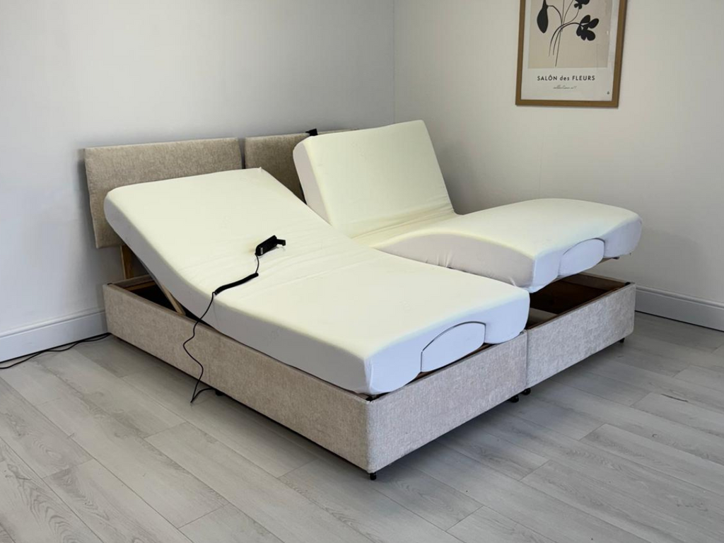 dual control adjustable beds