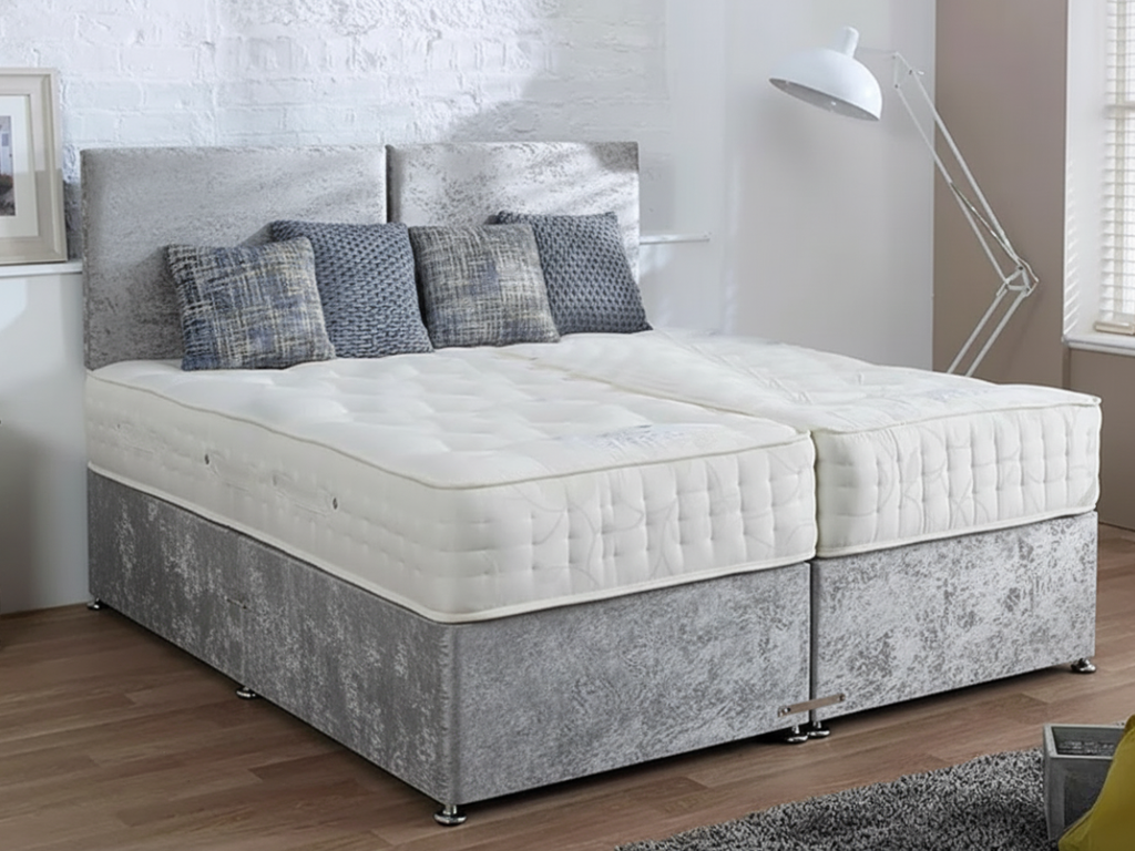 zip and link bed silver