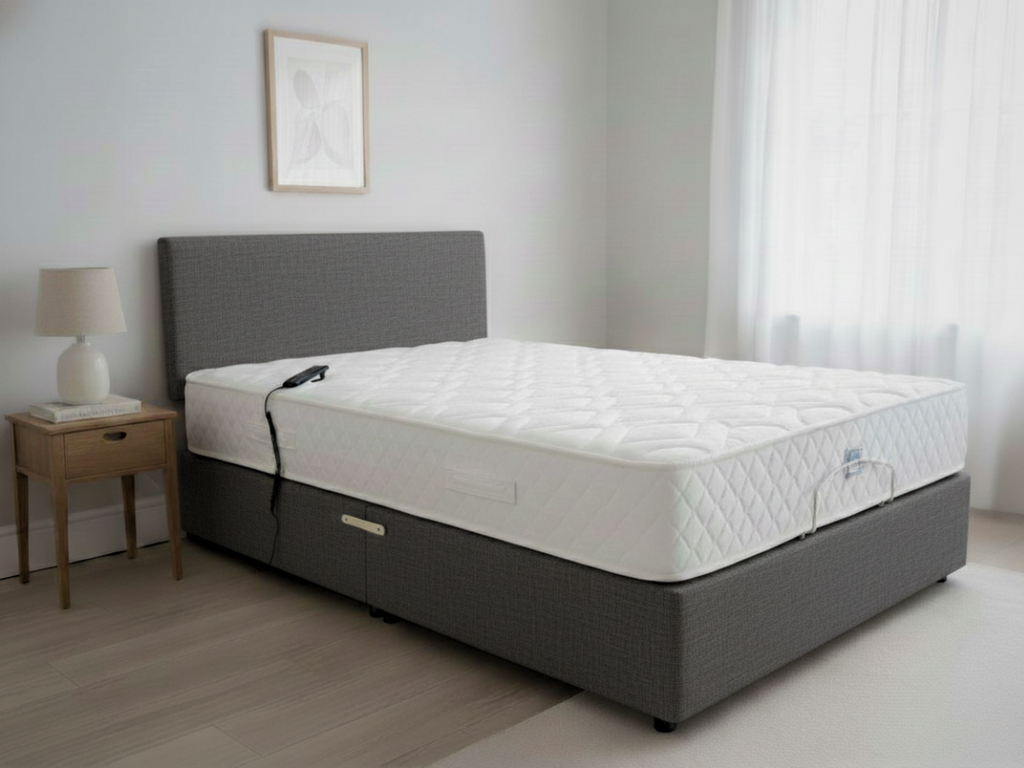 adjustable bed with cool gel pocket mattress
electric bed
adjustable beds uk
electric beds for elderly
reclining bed