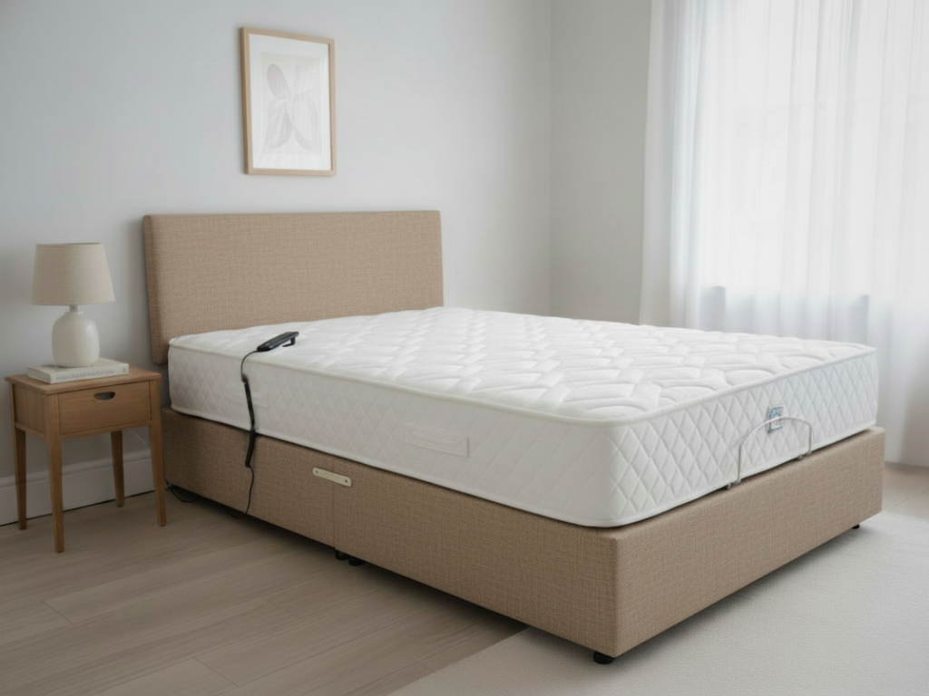 adjustable bed with cool gel pocket mattress
electric bed
electric beds
adjustable beds uk
electric beds for elderly
reclining bed