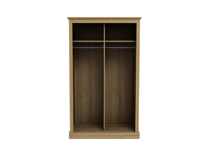 Devonshire Wardrobe with Sliding Two Doors and Mirror