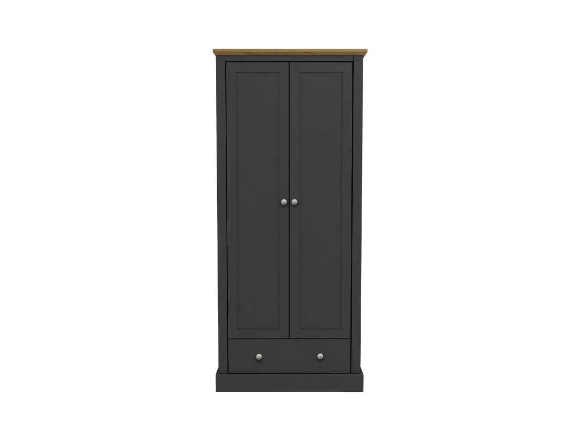 Devonshire Wardrobe with Two Doors and Drawer