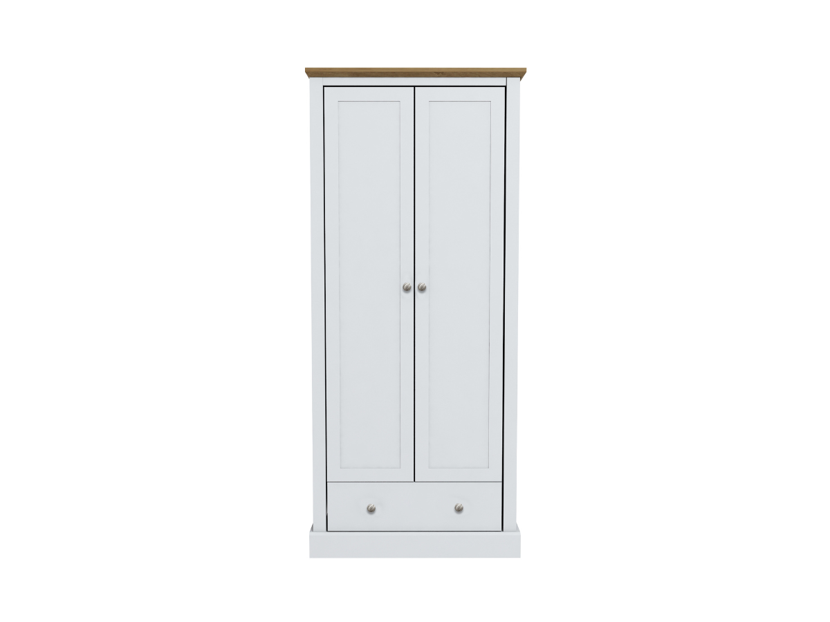 Devonshire Wardrobe with Two Doors and Drawer