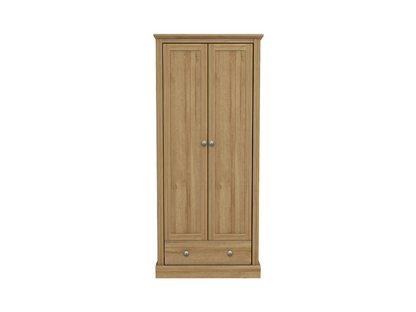 Devonshire Wardrobe with Two Doors and Drawer