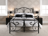 Florence Metal Bed Frame in Black