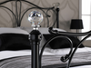 Florence Metal Bed Frame in Black