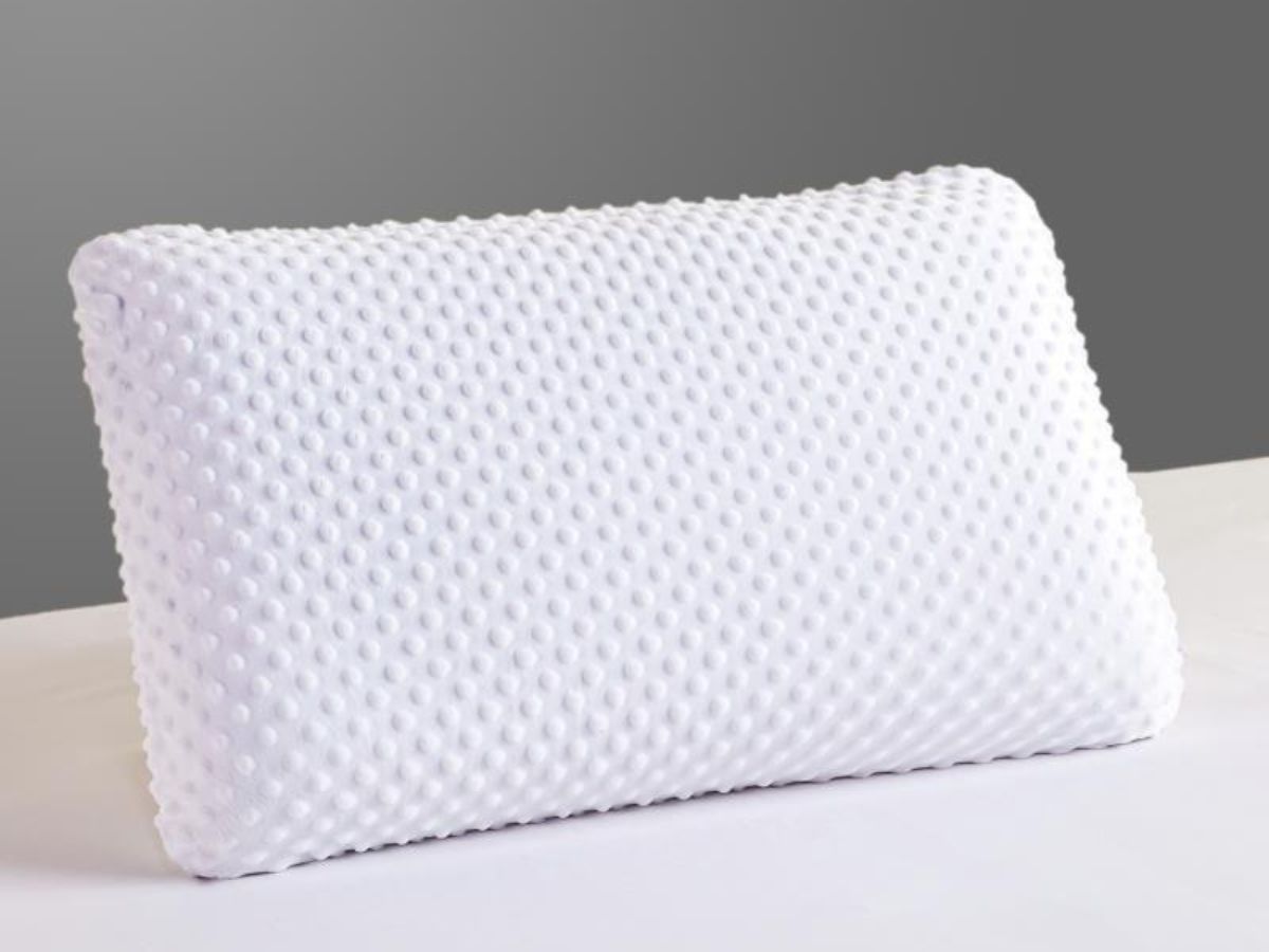 Latex 100% Breathable Natural Pillow With Removable Cover