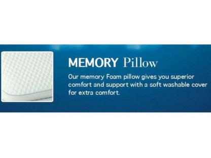 Memory Foam Pillows Pair