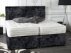 Oxford beds king size ottoman Set and Ortho Memory Mattress Black