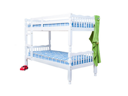 Pine Bunk Bed Wooden White