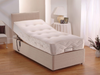 Adjustapocket Adjustable beds UK Chenille + Pocket Spring Mattress With Headboard Mink