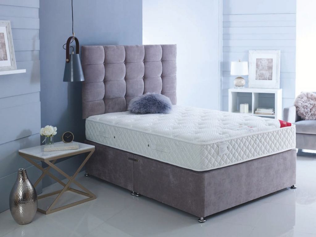 Silk Latex Firm Mattress1800 Pocket Spring